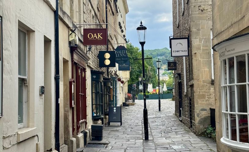 North Parade in Bath